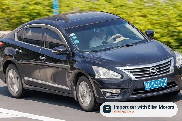 Nissan Teana sedan for sale in Kenya, import from Japan