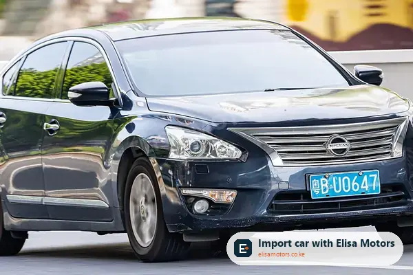 Nissan Teana sedan for sale in Kenya, import from Japan, photo 2