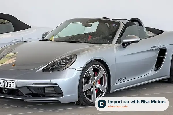 Porsche 718 Boxster sports car for sale in Kenya, import from UK and Japan