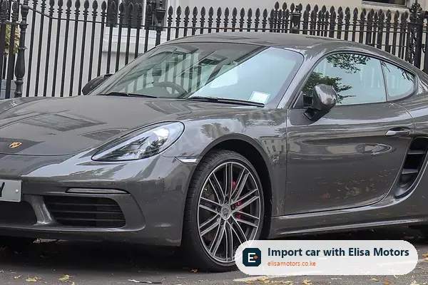 Porsche 718 Cayman sports car for sale in Kenya, import from UK and Japan