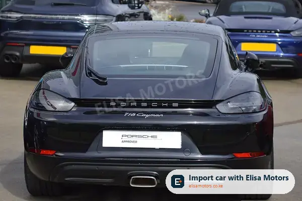 Porsche 718 Cayman sports car for sale in Kenya, import from UK and Japan, photo 2