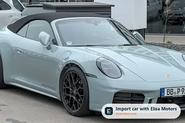 Porsche 911 sports car for sale in Kenya, import from UK and Japan