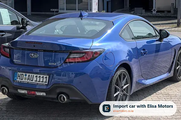Subaru BRZ sports car for sale in Kenya, import from Japan, photo 3