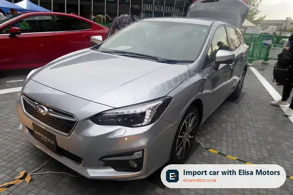 Subaru Impreza hatchback for sale in Kenya, import from Japan, photo 2