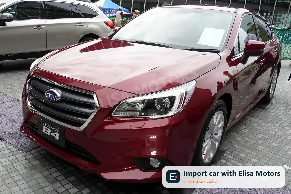 Subaru Legacy B4 price in Kenya | Elisa Motors Subaru Legacy B4 sedan for sale in Kenya, import from Japan