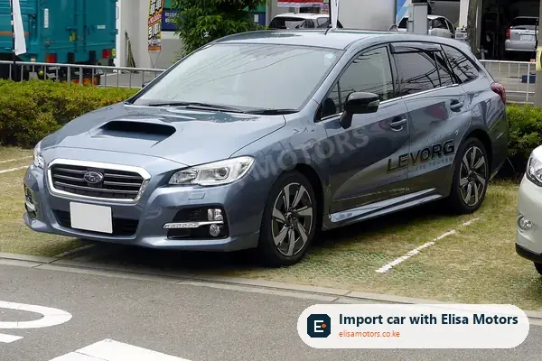 Subaru Levorg station wagon for sale in Kenya, import from Japan, photo 3