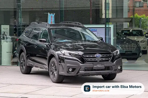 Subaru Outback station wagon for sale in Kenya, import from Japan, photo 3