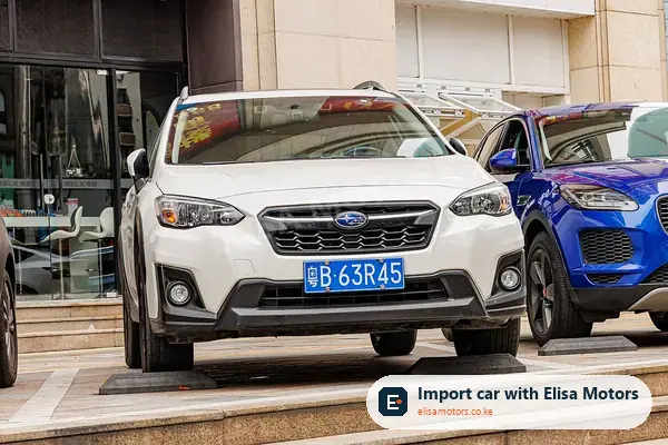 Subaru XV suv for sale in Kenya, import from Japan, photo 3