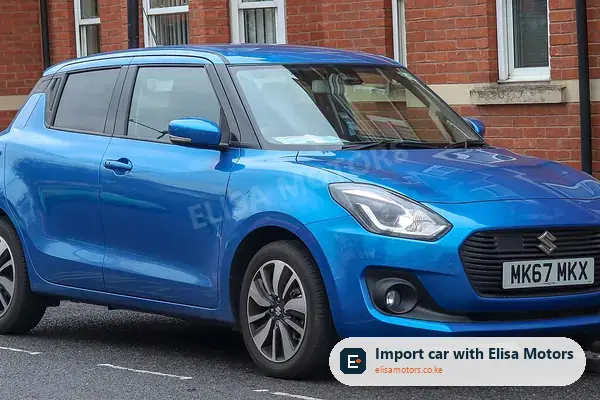 Suzuki Swift hatchback for sale in Kenya, import from Japan