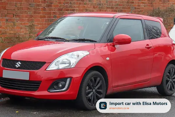 Suzuki Swift hatchback for sale in Kenya, import from Japan, photo 3