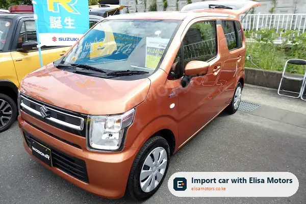 Suzuki Wagon R hatchback for sale in Kenya, import from Japan