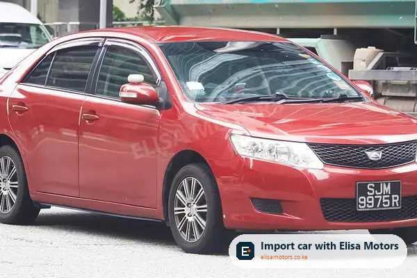 Toyota Allion sedan for sale in Kenya, import from Japan