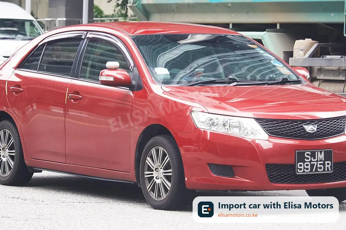 Toyota Allion A15 G Plus price in Kenya | Elisa Motors Toyota Allion A15 G Plus sedan for sale in Kenya, import from Japan