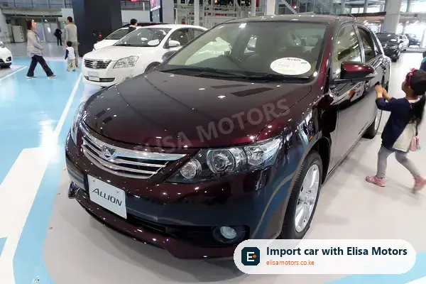 Toyota Allion A15 G Plus sedan for sale in Kenya, import from Japan, photo 2