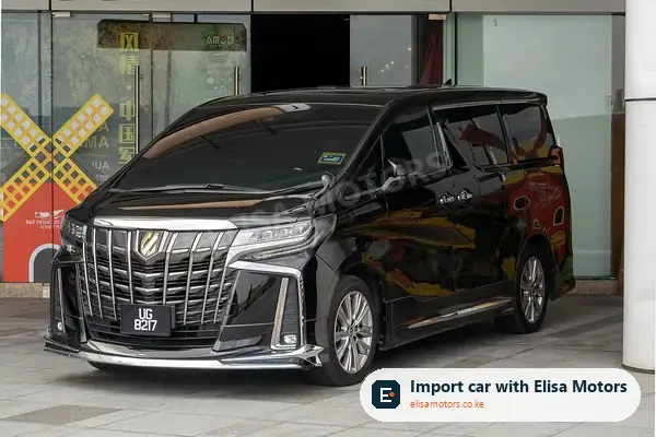 Toyota Alphard mpv for sale in Kenya, import from Japan