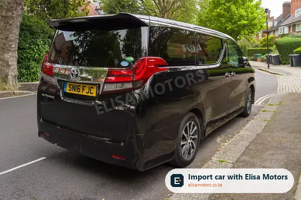 Toyota Alphard mpv for sale in Kenya, import from Japan, photo 2