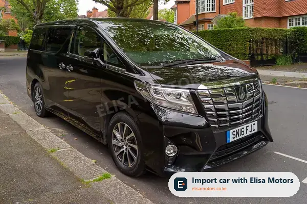 Toyota Alphard mpv for sale in Kenya, import from Japan, photo 3