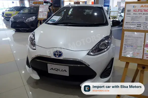 Toyota Aqua hatchback for sale in Kenya, import from Japan
