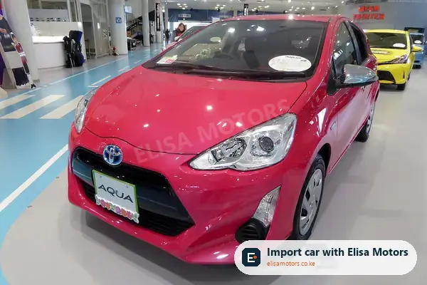 Toyota Aqua hatchback for sale in Kenya, import from Japan, photo 2