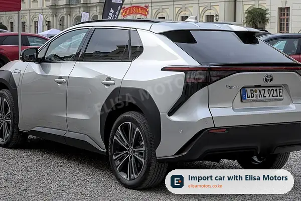 Toyota bZ4X suv for sale in Kenya, import from Japan, photo 3