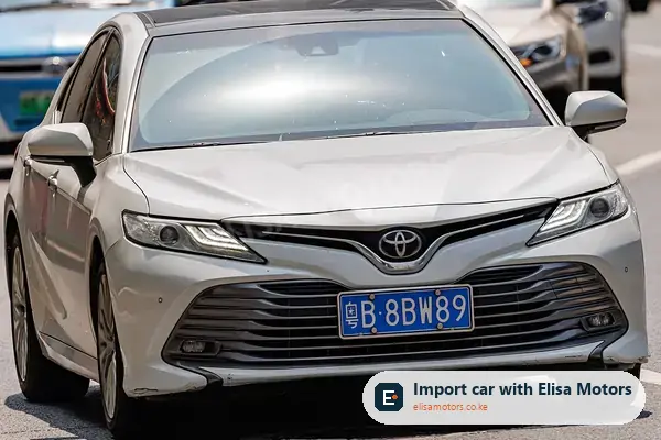 Toyota Camry sedan for sale in Kenya, import from Japan, photo 3