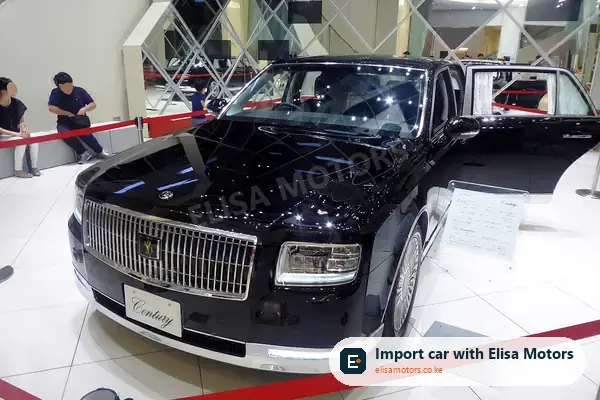 Toyota Century sedan for sale in Kenya, import from Japan, photo 2
