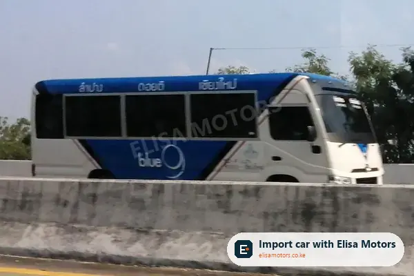 Toyota Coaster bus for sale in Kenya, import from Japan
