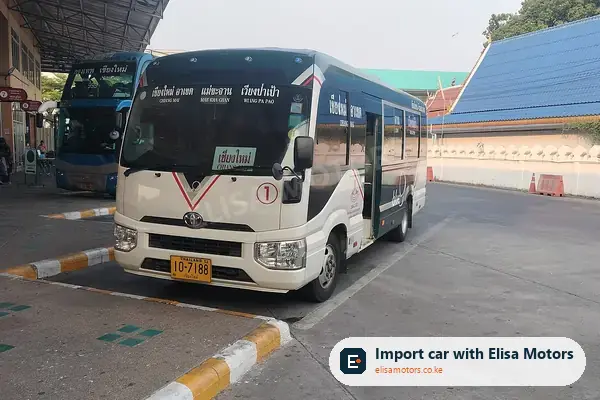 Toyota Coaster EX 4.0 Diesel Automatic bus for sale in Kenya, import from Japan, photo 3