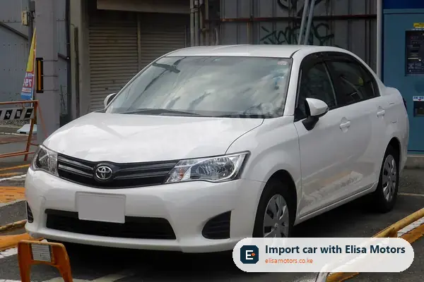Toyota Corolla Axio sedan for sale in Kenya, import from Japan