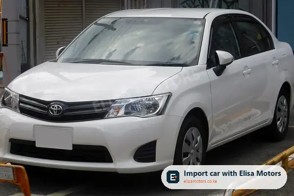 Toyota Corolla Axio sedan for sale in Kenya, import from Japan, photo 3