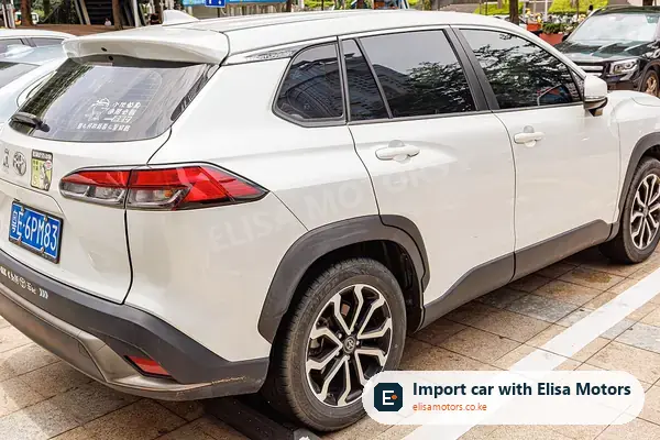 Toyota Corolla Cross suv for sale in Kenya, import from Japan and South Africa, photo 2