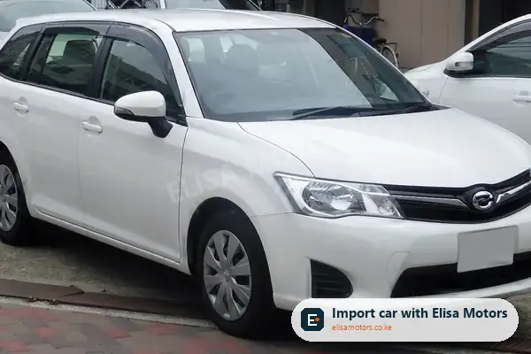 Toyota Corolla Fielder station wagon for sale in Kenya, import from Japan