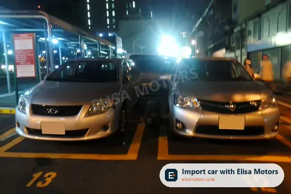 Toyota Corolla Fielder station wagon for sale in Kenya, import from Japan, photo 3