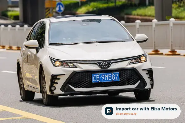 Toyota Corolla Sedan sedan for sale in Kenya, import from Japan, photo 2