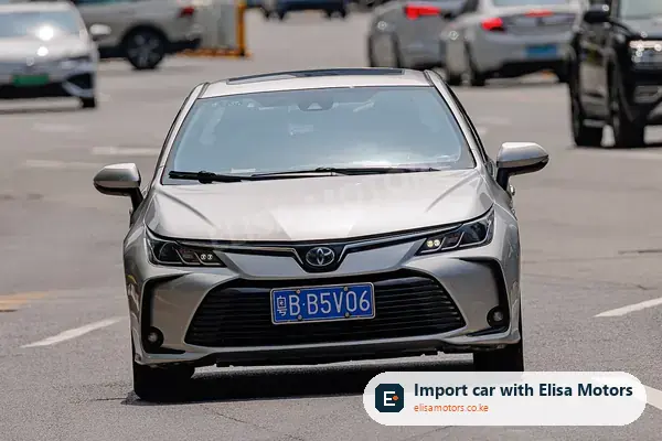 Toyota Corolla Sedan sedan for sale in Kenya, import from Japan, photo 3