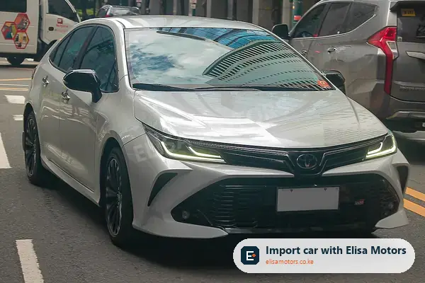 Toyota Corolla Sport hatchback for sale in Kenya, import from Japan
