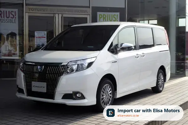 Toyota Esquire mpv for sale in Kenya, import from Japan