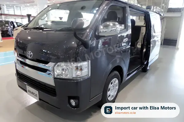 Toyota Hiace van for sale in Kenya, import from Japan