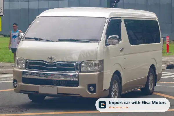 Toyota Hiace van for sale in Kenya, import from Japan, photo 3