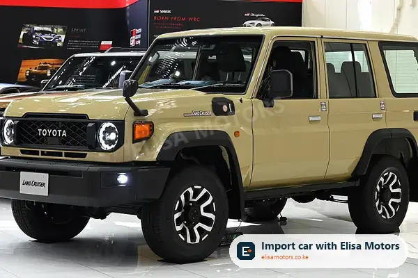 Toyota Land Cruiser 70 suv for sale in Kenya, import from Japan