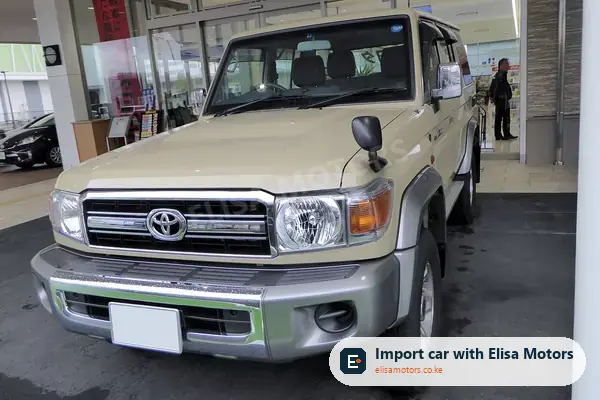 Toyota Land Cruiser 70 suv for sale in Kenya, import from Japan, photo 2