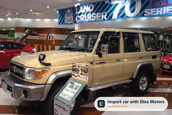 Toyota Land Cruiser 70 suv for sale in Kenya, import from Japan, photo 3