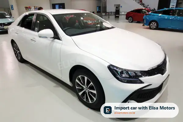 Toyota Mark X sedan for sale in Kenya, import from Japan