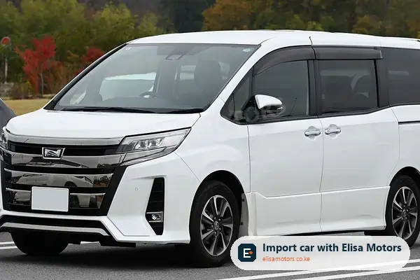 Toyota Noah mpv for sale in Kenya, import from Japan