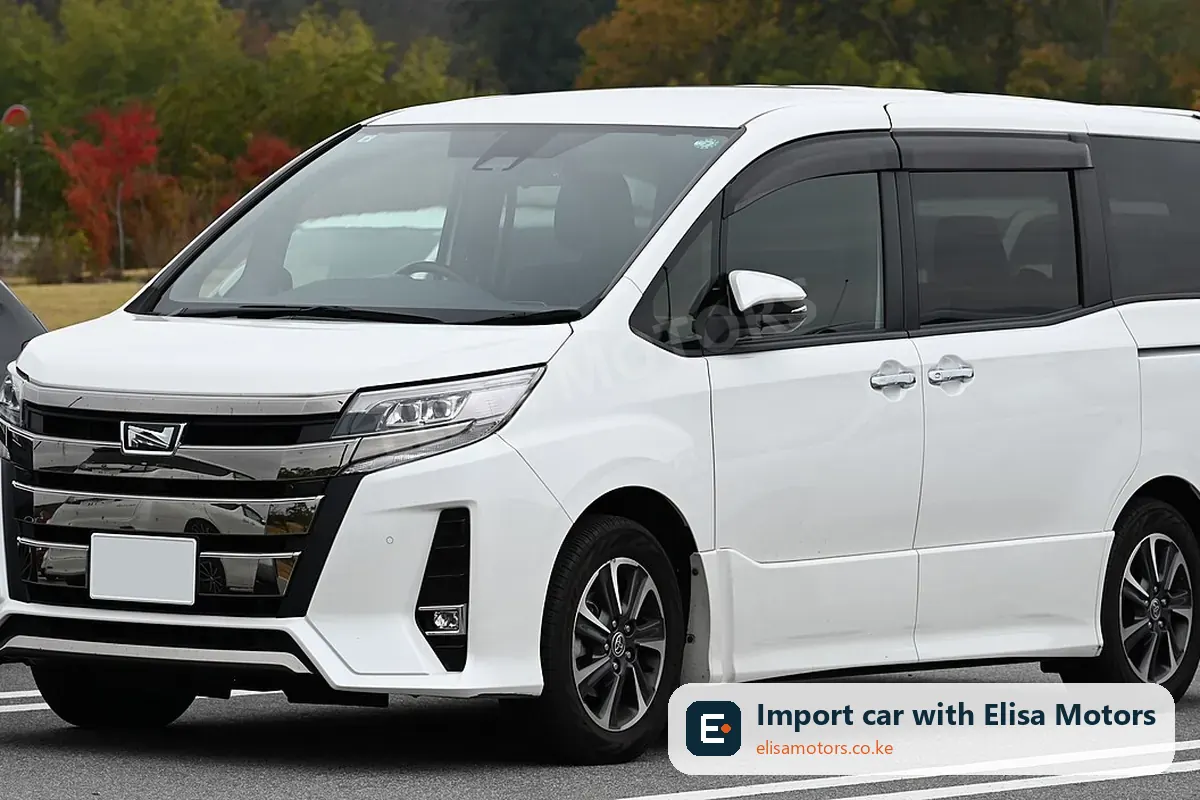 Toyota Noah price in Kenya | Elisa Motors Toyota Noah mpv for sale in Kenya, import from Japan