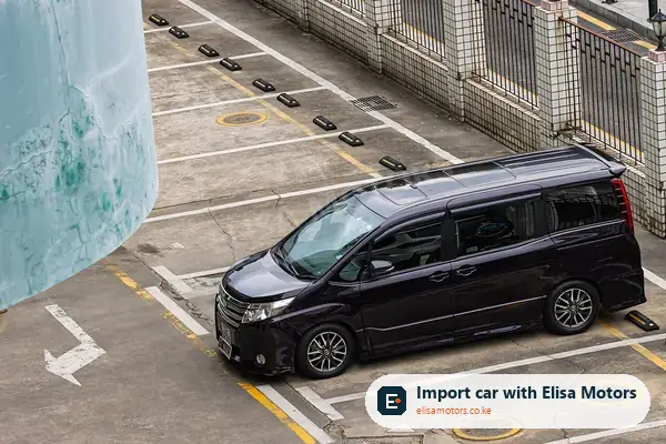 Toyota Noah mpv for sale in Kenya, import from Japan, photo 2
