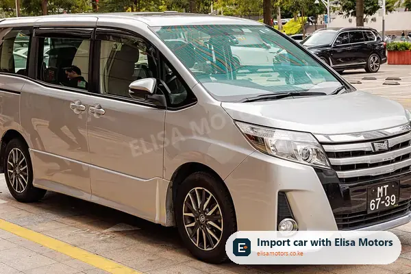 Toyota Noah mpv for sale in Kenya, import from Japan, photo 3