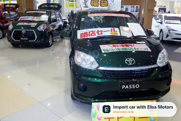 Toyota Passo hatchback for sale in Kenya, import from Japan, photo 3