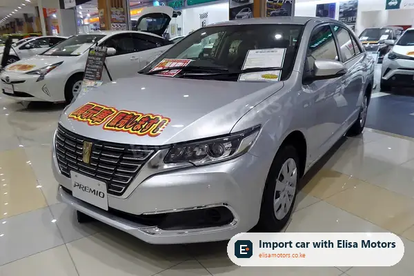 Toyota Premio sedan for sale in Kenya, import from Japan, photo 3