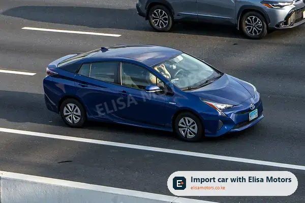 Toyota Prius hatchback for sale in Kenya, import from Japan, photo 3